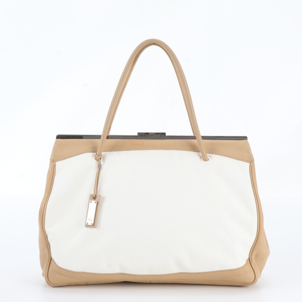 Gucci 92727 Leather Handbag Tote Bag - Brand Name Women's